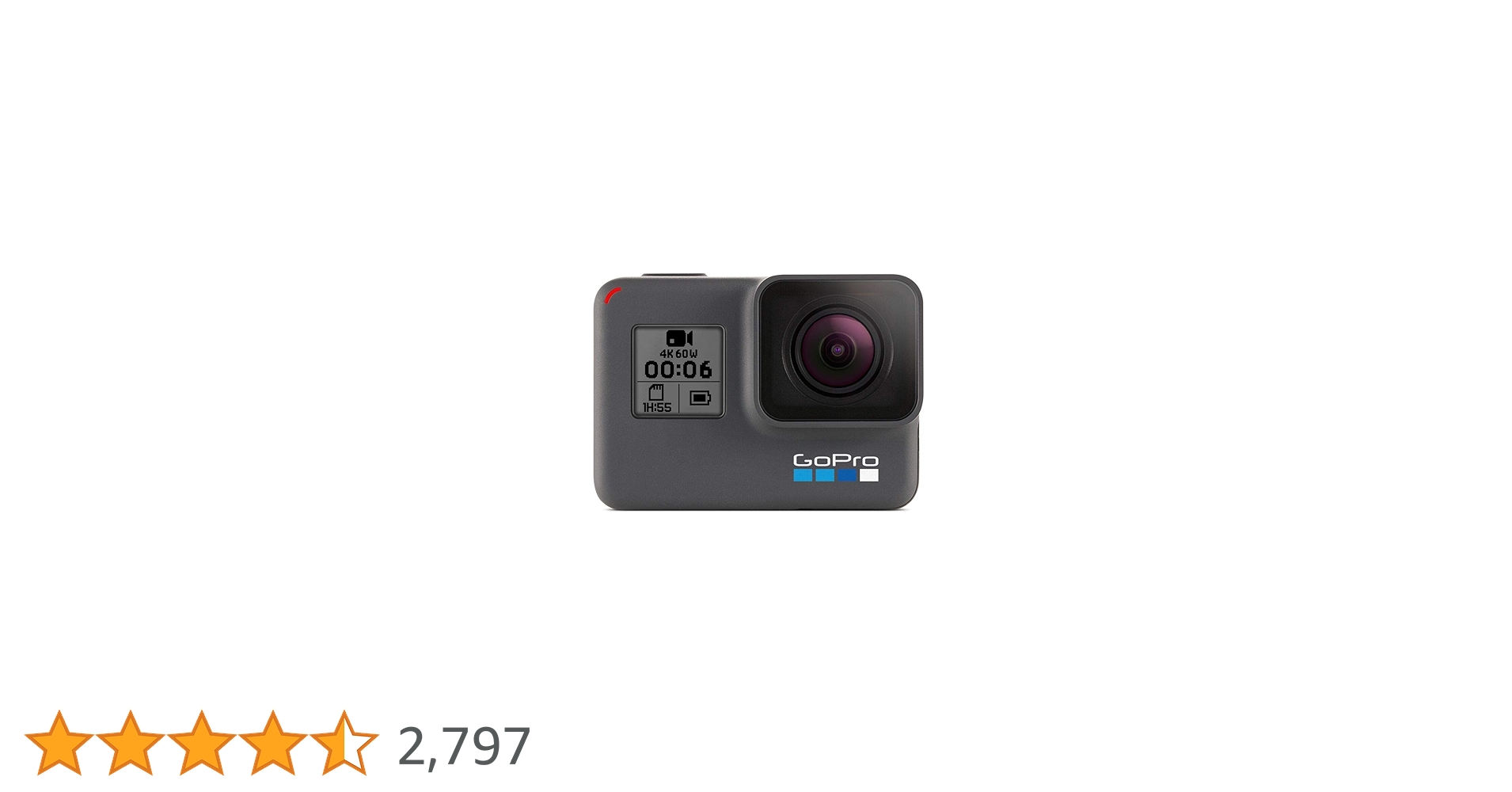 GoPro HERO6 Camera 3 cm - Black, 4K: Amazon.co.uk